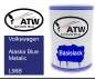 Preview: Volkswagen, Alaska Blue Metalic, L96B: 500ml Lackdose, von ATW Autoteile West.